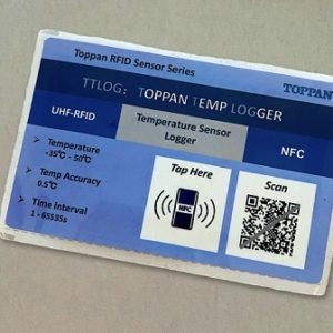 Toppan Develops Temperature Logger Label for Long-Distance Transportation